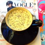 Fighting a cough or cold? Make yourself a homemade remedy: hot milk with turmeric & black pepper