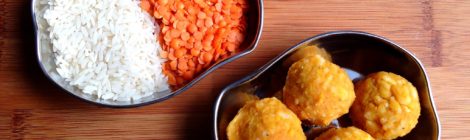 My favorite Indian recipe for toddlers & kids: soft lentil & rice balls