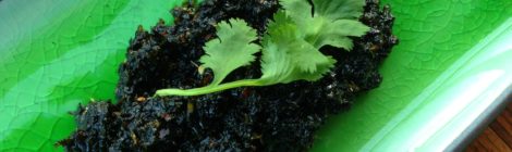 Indian Cooking 301 -- Recipe #5: Sweet & Spicy Cilantro Jam (South Indian ‘Coriander Thokku’)