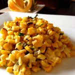 Indian-style grilled corn & coconut salad