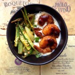 Weeknight Dinner Saver: Smoky & Spicy Indian BBQ Shrimp, Okra with Onions, and Zucchini Raita