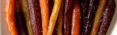 Honey Glazed carrots with red chilli pepper
