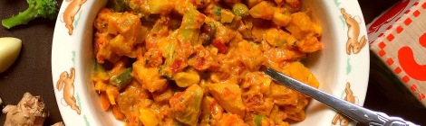 Creamy Nine Vegetable Curry for Toddlers & Kids...Navratan Korma for little ones!
