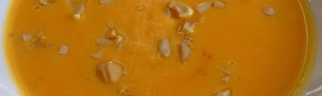Pumpkin Pudding with Saffron and Glazed Nuts