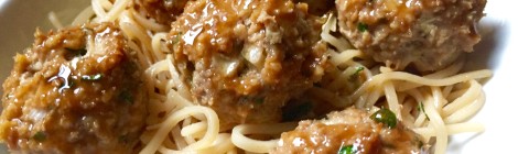 Garam Masala-spiced Teriyaki Turkey Meatballs