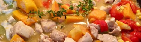 Make use of ground cumin in this hearty chicken & butternut squash corn chowder