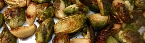 Roasted Curried Brussels Sprouts
