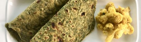 Spinach Chapatis