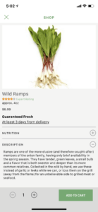 Ramps on FreshDirect