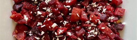 Smoky Beets with Coconut and Lemon
