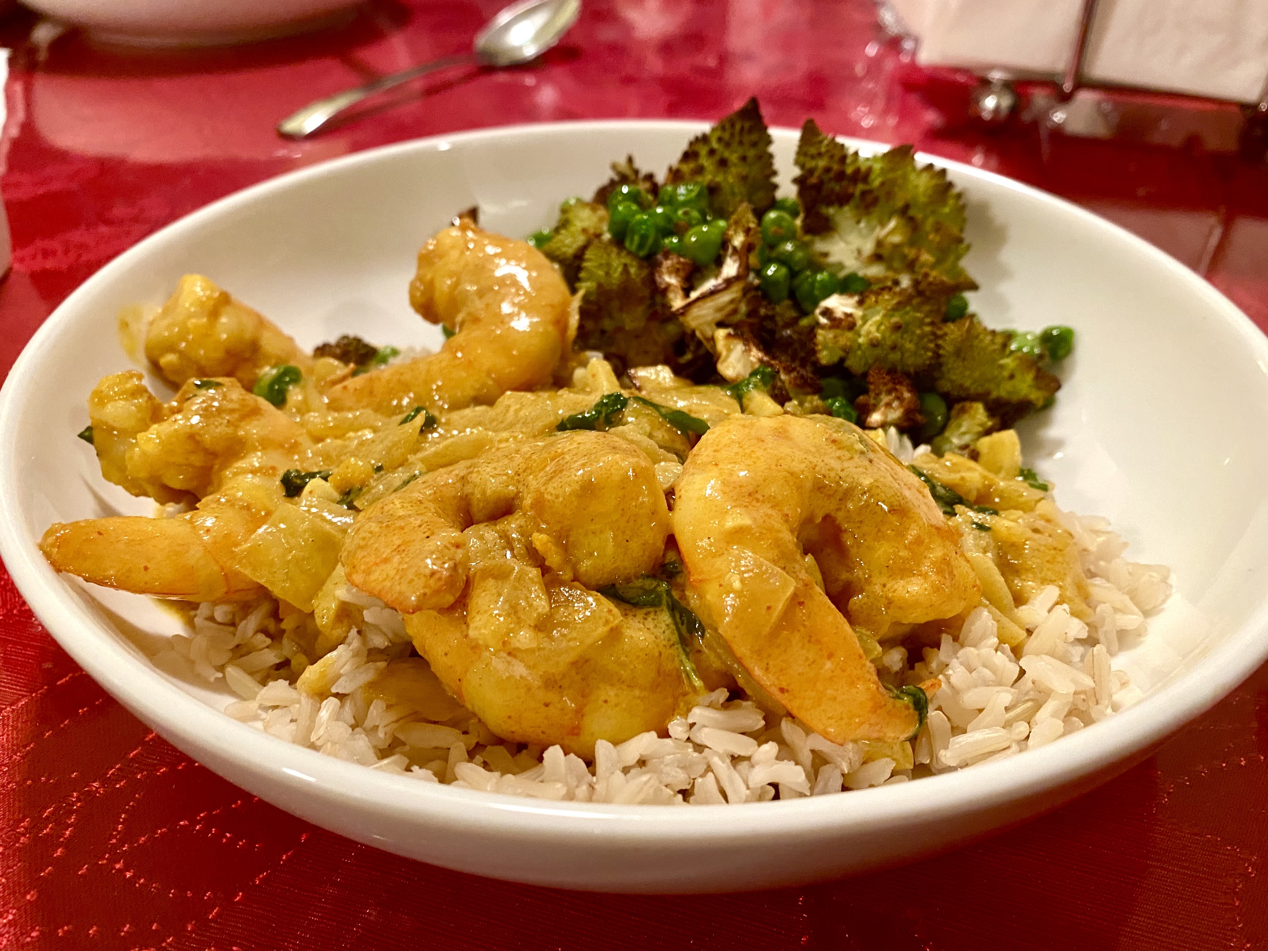 Quick & Easy Coconut Shrimp Curry